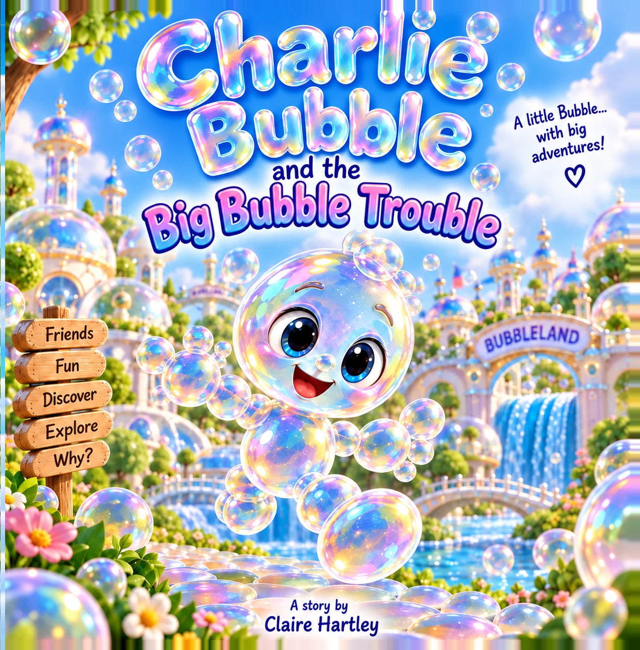 Charlie Bubble and the Big Bubble Trouble book cover