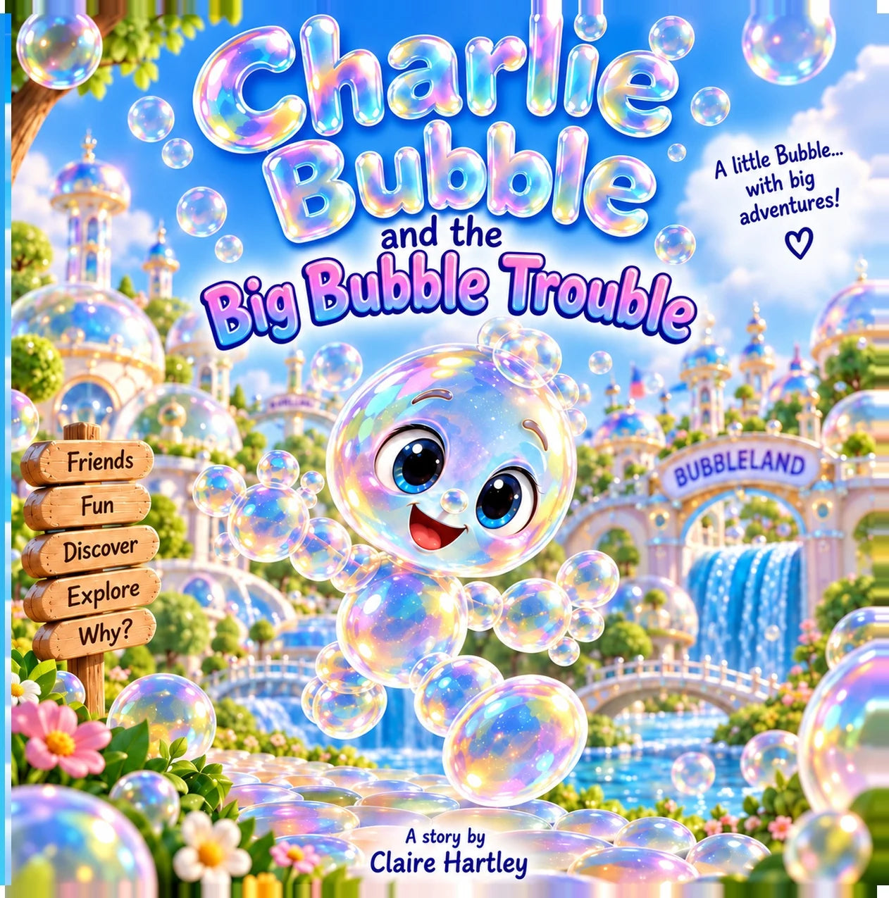 Front cover of Charlie Bubble and the Big Bubble Trouble